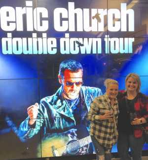 Christopher attended Eric Church: Double Down Tour Friday Only on Apr 19th 2019 via VetTix 