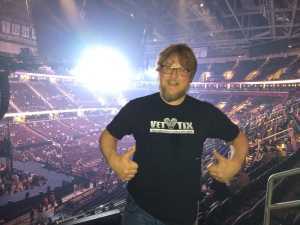 Hubert attended Eric Church: Double Down Tour Friday Only on Apr 19th 2019 via VetTix 
