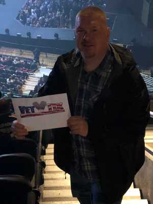 Paul attended Eric Church: Double Down Tour Friday Only on Apr 19th 2019 via VetTix 