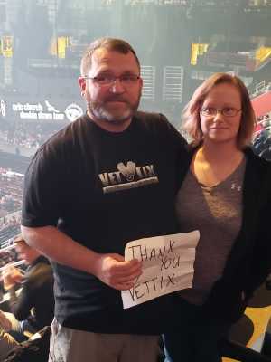 james attended Eric Church: Double Down Tour Friday Only on Apr 19th 2019 via VetTix 