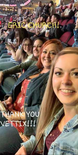 Michael attended Eric Church: Double Down Tour - Saturday Only on Apr 20th 2019 via VetTix 