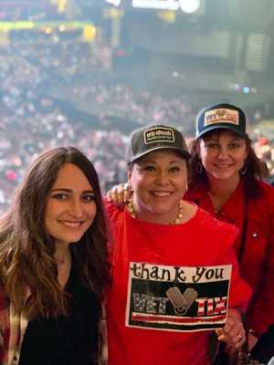 Michelle  attended Eric Church: Double Down Tour - Saturday Only on Apr 20th 2019 via VetTix 