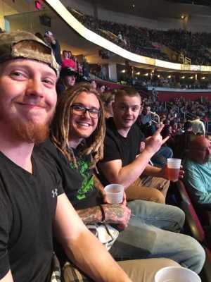 Lucas attended Eric Church: Double Down Tour - Saturday Only on Apr 20th 2019 via VetTix 