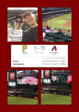 Stephen attended Arizona Diamondbacks vs. Pittsburgh Pirates - MLB on May 15th 2019 via VetTix 