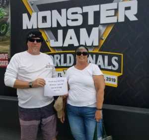 Kevin and Terry attended Monster Jam World Finals - Motorsports/racing on May 10th 2019 via VetTix 