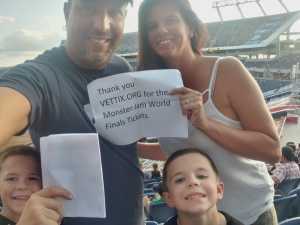 Luis attended Monster Jam World Finals - Motorsports/racing on May 10th 2019 via VetTix 