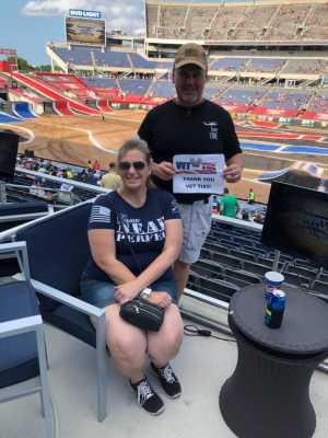 Marcos & Kimberly attended Monster Jam World Finals - Motorsports/racing on May 10th 2019 via VetTix 