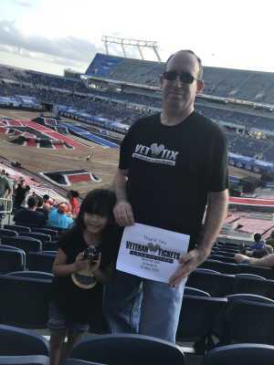 Adam attended Monster Jam World Finals - Motorsports/racing on May 10th 2019 via VetTix 