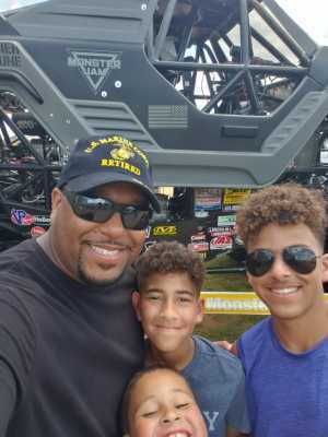 First Sergeant Lowery (Retired) attended Monster Jam World Finals - Motorsports/racing on May 10th 2019 via VetTix 