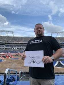 Cory attended Monster Jam World Finals - Motorsports/racing on May 10th 2019 via VetTix 