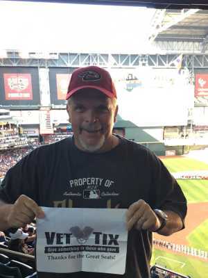 Jack attended Arizona Diamondbacks vs. Boston Red Sox - MLB on Apr 5th 2019 via VetTix 