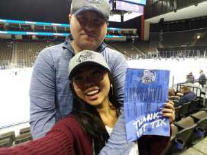 Justin attended Jacksonville Icemen vs. TBD - ECHL - 2019 Kelly Cup Playoffs - Game 4 on Apr 19th 2019 via VetTix 