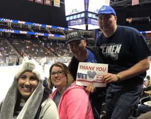Christopher attended Jacksonville Icemen vs. TBD - ECHL - 2019 Kelly Cup Playoffs - Game 4 on Apr 19th 2019 via VetTix 