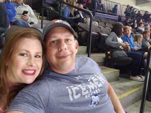Rick attended Jacksonville Icemen vs. TBD - ECHL - 2019 Kelly Cup Playoffs - Game 4 on Apr 19th 2019 via VetTix 