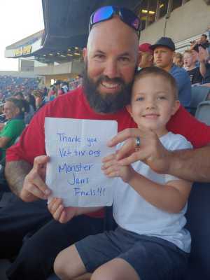 Jess attended Monster Jam World Finals - Motorsports/racing on May 11th 2019 via VetTix 