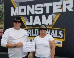 Terry attended Monster Jam World Finals - Motorsports/racing on May 11th 2019 via VetTix 
