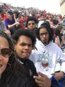 davian  attended Ohio State Life Sports Spring Game - NCAA Football on Apr 13th 2019 via VetTix 