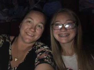 Julia attended Carrie Underwood: the Cry Pretty Tour 360 - Standing Room Only on May 12th 2019 via VetTix 