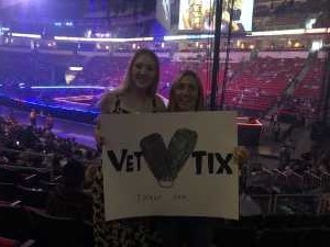 Sherri attended Carrie Underwood: the Cry Pretty Tour 360 - Standing Room Only on May 12th 2019 via VetTix 