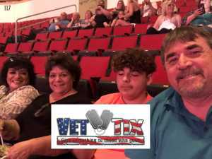 Jeffrey attended Carrie Underwood: the Cry Pretty Tour 360 - Standing Room Only on May 12th 2019 via VetTix 