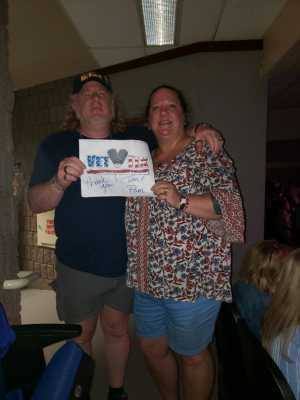 Thomas attended Carrie Underwood: the Cry Pretty Tour 360 - Standing Room Only on May 1st 2019 via VetTix 