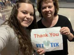Kenneth attended Carrie Underwood: the Cry Pretty Tour 360 - Standing Room Only on May 1st 2019 via VetTix 