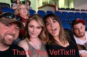 JOSHUA attended Carrie Underwood: the Cry Pretty Tour 360 - Standing Room Only on May 1st 2019 via VetTix 