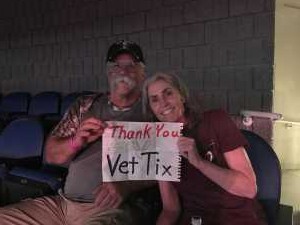 LeRoy attended Carrie Underwood: the Cry Pretty Tour 360 - Standing Room Only on May 1st 2019 via VetTix 