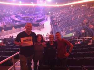 Ronald attended Carrie Underwood: the Cry Pretty Tour 360 - Standing Room Only on May 1st 2019 via VetTix 