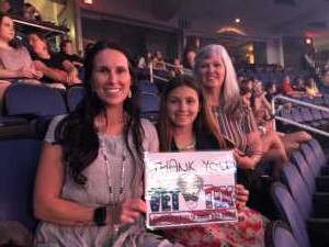 Erin attended Carrie Underwood: the Cry Pretty Tour 360 - Standing Room Only on May 1st 2019 via VetTix 