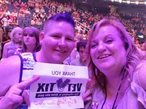 Kelly attended Carrie Underwood: the Cry Pretty Tour 360 - Standing Room Only on May 1st 2019 via VetTix 