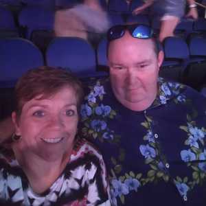 Donald attended Carrie Underwood: the Cry Pretty Tour 360 - Standing Room Only on May 1st 2019 via VetTix 