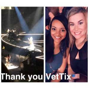 Ryan attended Carrie Underwood: the Cry Pretty Tour 360 - Standing Room Only on May 1st 2019 via VetTix 