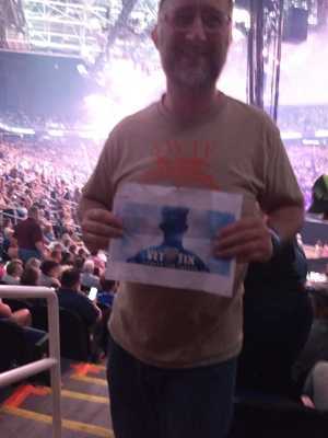 Joseph attended Carrie Underwood: the Cry Pretty Tour 360 - Standing Room Only on May 1st 2019 via VetTix 