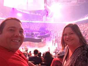 Eugenio attended Carrie Underwood: the Cry Pretty Tour 360 - Standing Room Only on May 1st 2019 via VetTix 