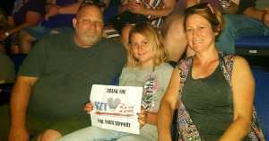 Leroy Fry attended Carrie Underwood: the Cry Pretty Tour 360 - Standing Room Only on May 1st 2019 via VetTix 