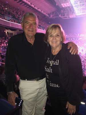 Clyde attended Carrie Underwood: the Cry Pretty Tour 360 - Standing Room Only on May 1st 2019 via VetTix 
