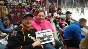 James attended Cleveland Monsters vs. Syracuse Crunch - AHL - 2019 Calder Cup Playoffs on Apr 23rd 2019 via VetTix 