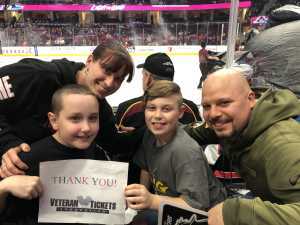 Ross attended Cleveland Monsters vs. Syracuse Crunch - AHL - 2019 Calder Cup Playoffs on Apr 23rd 2019 via VetTix 