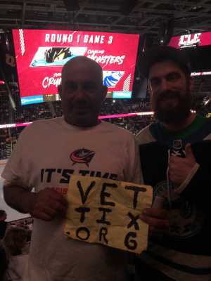 Louis attended Cleveland Monsters vs. Syracuse Crunch - AHL - 2019 Calder Cup Playoffs on Apr 23rd 2019 via VetTix 