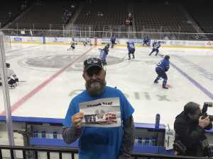 Curtis attended Jacksonville Icemen vs. Florida Everblades - ECHL - 2019 Kelly Cup on Apr 20th 2019 via VetTix 