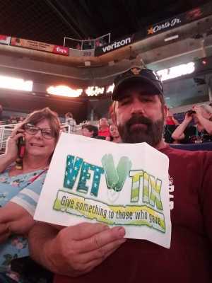 Mark attended Arizona Rattlers vs. Nebraska Danger - IFL on May 4th 2019 via VetTix 