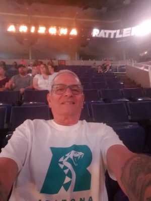 James attended Arizona Rattlers vs. San Diego Strike Force - IFL on Jun 15th 2019 via VetTix 