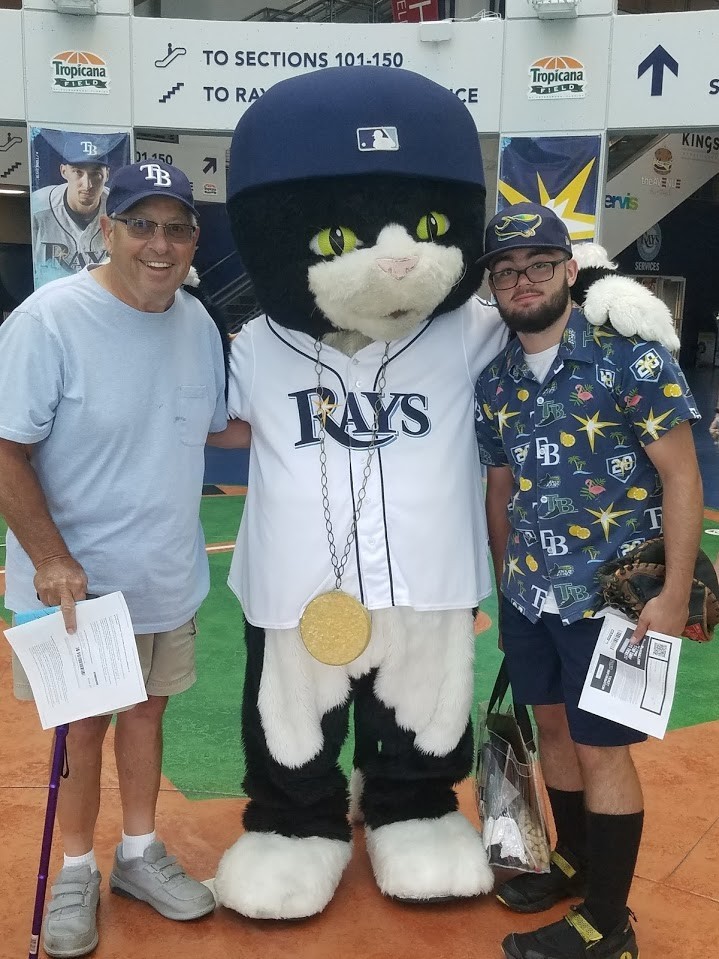 DJ Kitty Tampa Bay Rays Hero Series Bobblehead MLB Baseball at