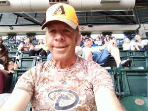 Paul attended Arizona Diamondbacks vs. Atlanta Braves - MLB on May 12th 2019 via VetTix 