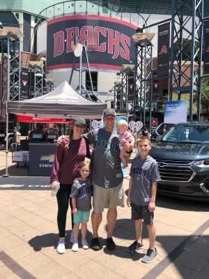 Vince attended Arizona Diamondbacks vs. Atlanta Braves - MLB on May 12th 2019 via VetTix 