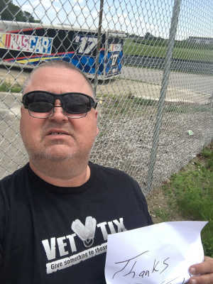 William attended Firekeepers Casino 400 - Monster Energy NASCAR Cup Series on Jun 9th 2019 via VetTix 