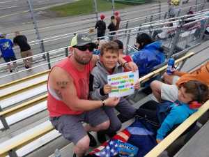 WILLIAM attended Firekeepers Casino 400 - Monster Energy NASCAR Cup Series on Jun 9th 2019 via VetTix 
