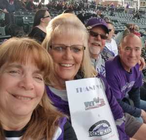 Willie attended Colorado Rockies vs. San Diego Padres - MLB on May 10th 2019 via VetTix 