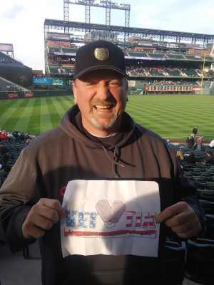 Keith attended Colorado Rockies vs. San Diego Padres - MLB on May 10th 2019 via VetTix 